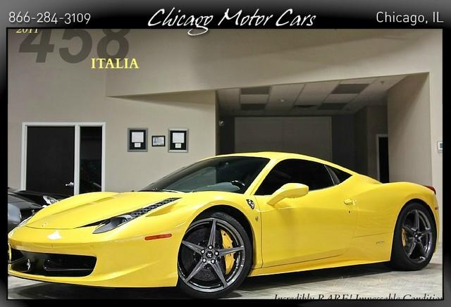 Used 2011 Ferrari 458 Italia for sale Sold at Chicago Motor Cars in West Chicago IL 60185 1