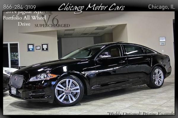 Used 2014 Jaguar XJL Portfolio AWD for sale Sold at Chicago Motor Cars in West Chicago IL 60185 1