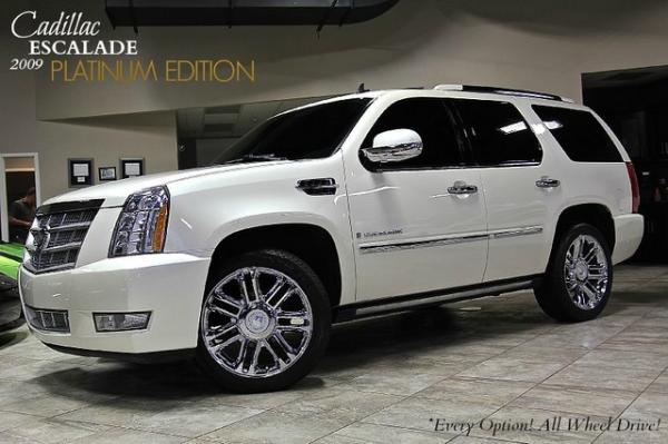 New 2009 Cadillac Escalade Platinum Edition for sale Sold at Chicago Motor Cars in West Chicago IL 60185 1