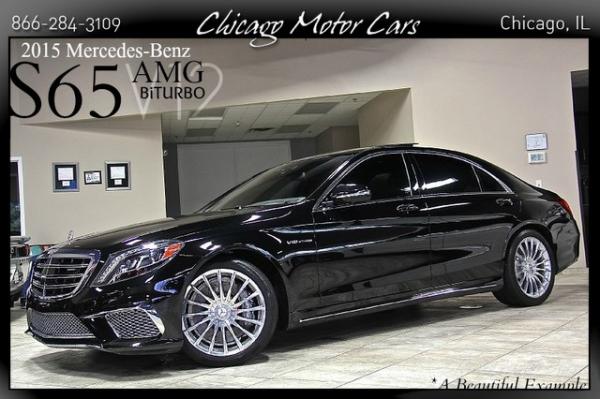 Used 2015 Mercedes-Benz S65 AMG for sale Sold at Chicago Motor Cars in West Chicago IL 60185 1