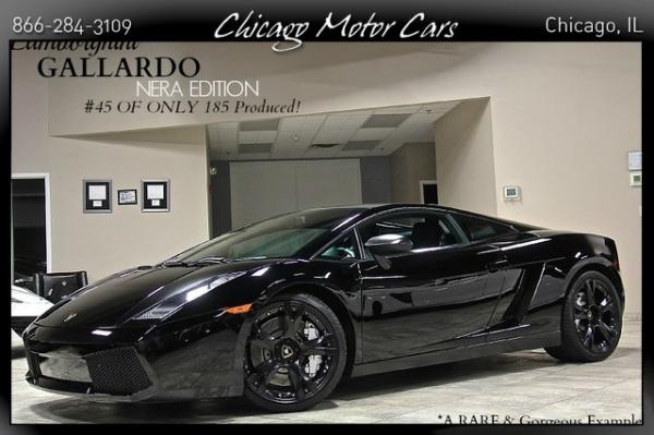 Used 2007 Lamborghini Gallardo Nera Edition for sale Sold at Chicago Motor Cars in West Chicago IL 60185 1