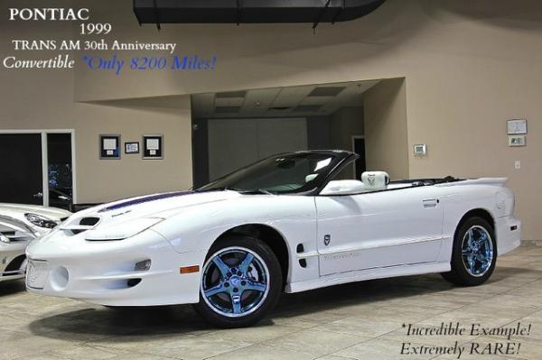 New 1999 Pontiac Firebird Trans Am 30th Anniversa Trans Am for sale Sold at Chicago Motor Cars in West Chicago IL 60185 1