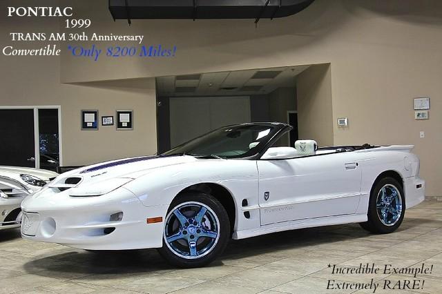 New 1999 Pontiac Firebird Trans Am 30th Anniversa Trans Am for sale Sold at Chicago Motor Cars in West Chicago IL 60185 1