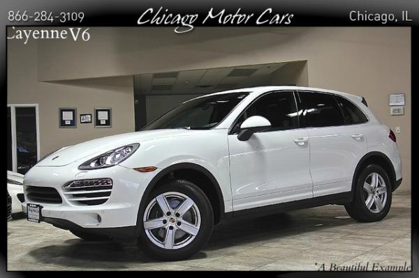 Used 2014 Porsche Cayenne V6 AWD for sale Sold at Chicago Motor Cars in West Chicago IL 60185 1