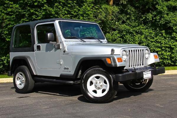 New 2003 Jeep Wrangler Sport for sale Sold at Chicago Motor Cars in West Chicago IL 60185 2