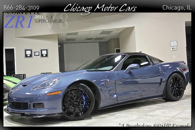 Used 2011 Chevrolet Corvette ZR1 w/3ZR for sale Sold at Chicago Motor Cars in West Chicago IL 60185 1