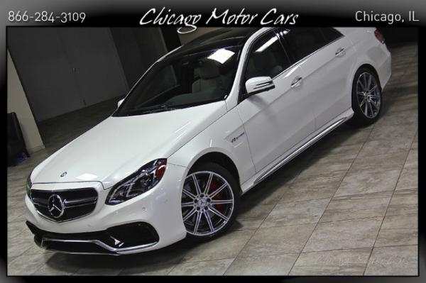 Used 2014 Mercedes-Benz E63S AMG 4 Matic for sale Sold at Chicago Motor Cars in West Chicago IL 60185 2