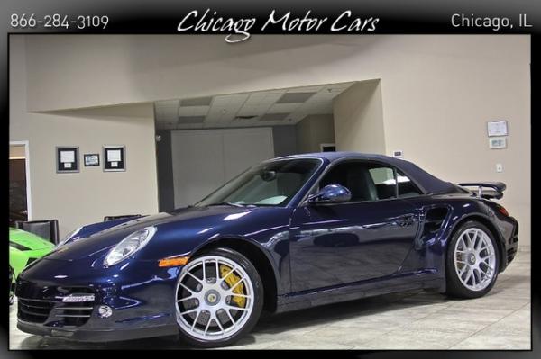 Used 2012 Porsche 911 Turbo S Cabriolet for sale Sold at Chicago Motor Cars in West Chicago IL 60185 2