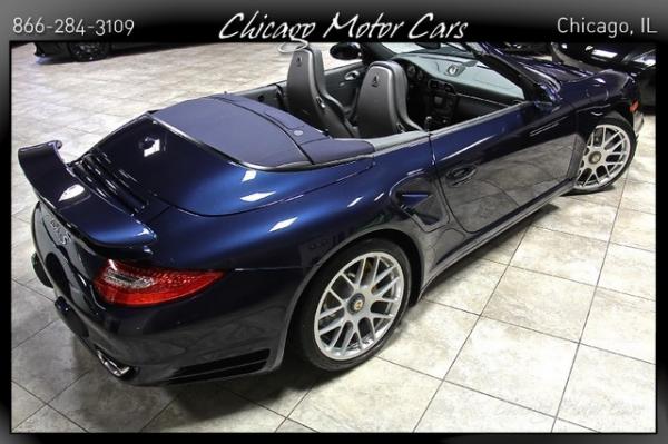 Used 2012 Porsche 911 Turbo S Cabriolet for sale Sold at Chicago Motor Cars in West Chicago IL 60185 6