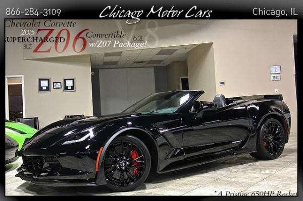 Used 2015 Chevrolet Corvette Z06 3LZ for sale Sold at Chicago Motor Cars in West Chicago IL 60185 1