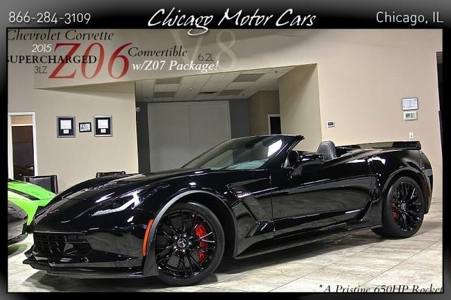 Used 2015 Chevrolet Corvette Z06 3LZ for sale Sold at Chicago Motor Cars in West Chicago IL 60185 1
