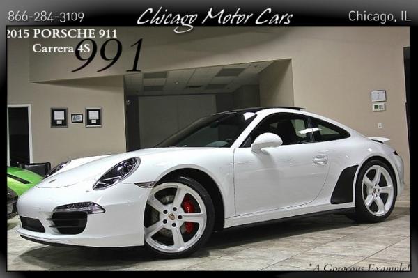 Used 2015 Porsche 911 Carrera 4S for sale Sold at Chicago Motor Cars in West Chicago IL 60185 1