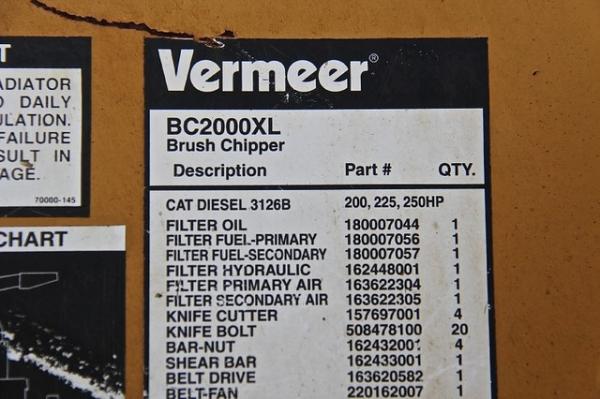 New-2006-Vermeer-BC-2000-XL