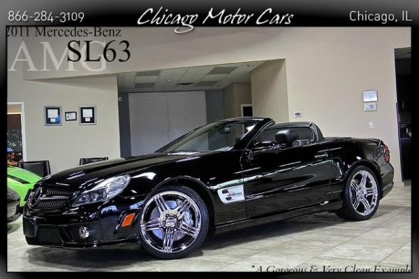 Used 2011 Mercedes-Benz SL63 AMG for sale Sold at Chicago Motor Cars in West Chicago IL 60185 1