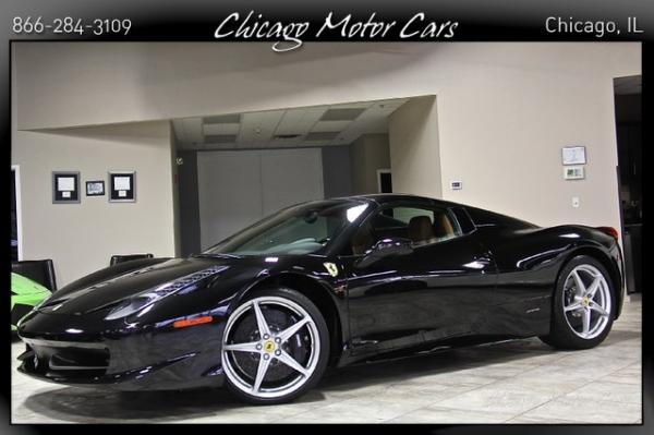 Used 2013 Ferrari 458 Italia Spider for sale Sold at Chicago Motor Cars in West Chicago IL 60185 2