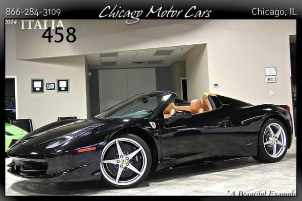 Used 2013 Ferrari 458 Italia Spider for sale Sold at Chicago Motor Cars in West Chicago IL 60185 1