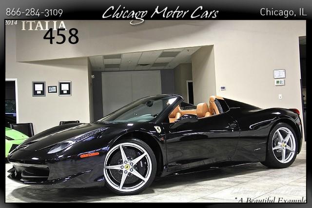 Used 2013 Ferrari 458 Italia Spider for sale Sold at Chicago Motor Cars in West Chicago IL 60185 1