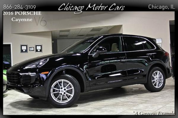 Used 2016 Porsche Cayenne V6 for sale Sold at Chicago Motor Cars in West Chicago IL 60185 1