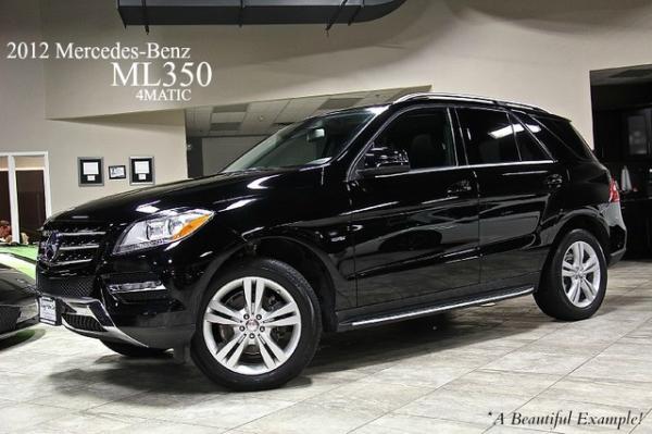 New 2012 Mercedes-Benz ML350 4 Matic ML350 for sale Sold at Chicago Motor Cars in West Chicago IL 60185 1