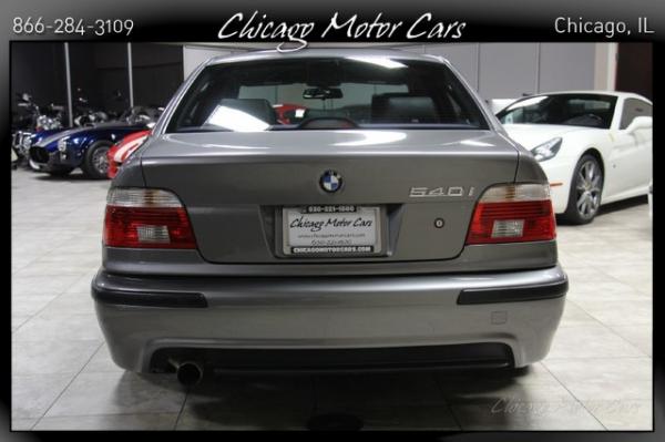 Used 2003 BMW 540iA SPORT 540i for sale Sold at Chicago Motor Cars in West Chicago IL 60185 5
