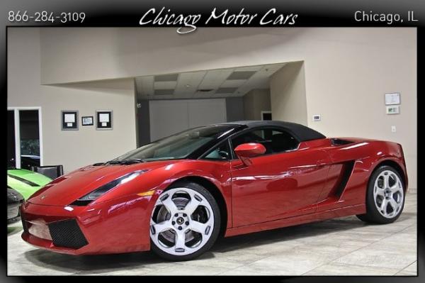 Used 2007 Lamborghini Gallardo Spyder for sale Sold at Chicago Motor Cars in West Chicago IL 60185 2