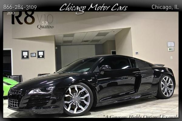 Used 2010 Audi R8 5.2L V10 Quattro for sale Sold at Chicago Motor Cars in West Chicago IL 60185 1