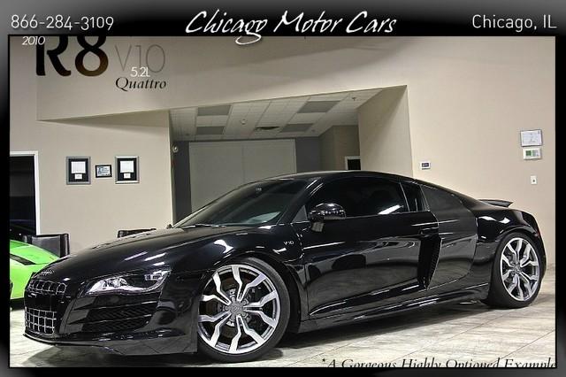 Used 2010 Audi R8 5.2L V10 Quattro for sale Sold at Chicago Motor Cars in West Chicago IL 60185 1