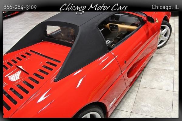 Used 1999 Ferrari 355 Spider Series Fiorano for sale Sold at Chicago Motor Cars in West Chicago IL 60185 6