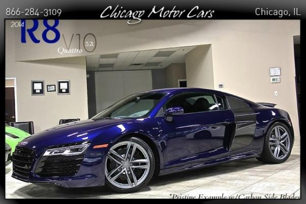 Used 2014 Audi R8 Quattro V10 for sale Sold at Chicago Motor Cars in West Chicago IL 60185 1