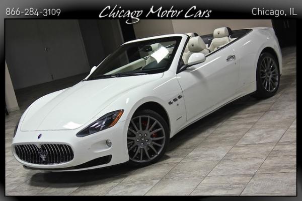 Used 2013 Maserati GranTurismo Convertible for sale Sold at Chicago Motor Cars in West Chicago IL 60185 3