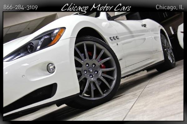 Used 2013 Maserati GranTurismo Convertible for sale Sold at Chicago Motor Cars in West Chicago IL 60185 4