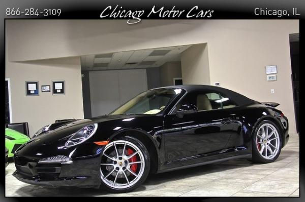 Used 2013 Porsche 911 Carrera 4S Cabriolet for sale Sold at Chicago Motor Cars in West Chicago IL 60185 2