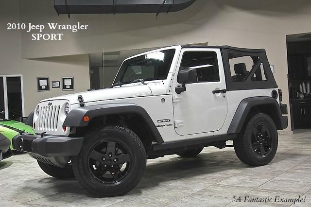New 2010 Jeep Wrangler for sale Sold at Chicago Motor Cars in West Chicago IL 60185 1