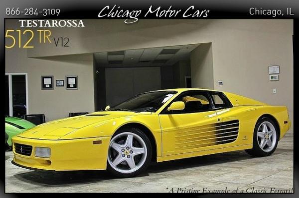 Used 1993 Ferrari 512 TR for sale Sold at Chicago Motor Cars in West Chicago IL 60185 1