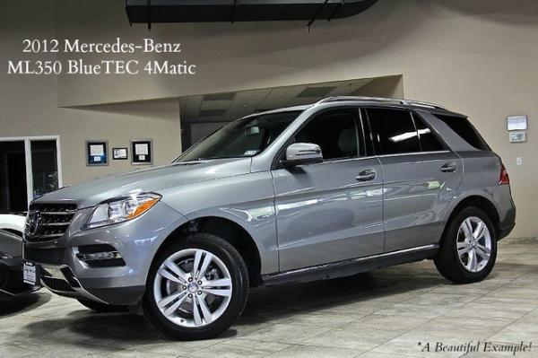 New 2012 Mercedes-Benz ML350 BlueTEC 4Matic for sale Sold at Chicago Motor Cars in West Chicago IL 60185 1