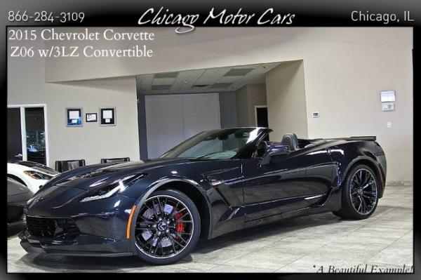 Used 2015 Chevrolet Corvette Z06 w/3LZ Z06 for sale Sold at Chicago Motor Cars in West Chicago IL 60185 1