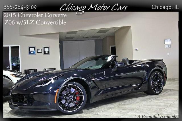 Used 2015 Chevrolet Corvette Z06 w/3LZ Z06 for sale Sold at Chicago Motor Cars in West Chicago IL 60185 1