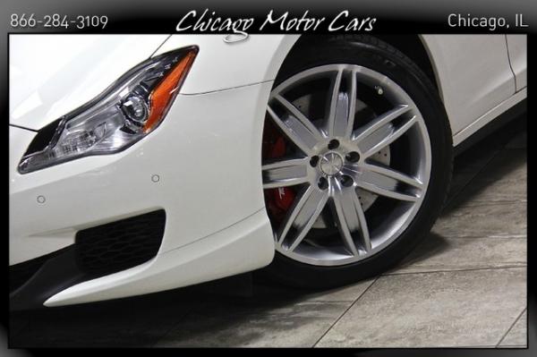 Used 2014 Maserati Quattroporte GTS for sale Sold at Chicago Motor Cars in West Chicago IL 60185 4