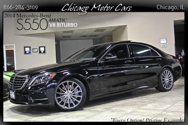 Used 2014 Mercedes-Benz S550 4 Matic for sale Sold at Chicago Motor Cars in West Chicago IL 60185 1
