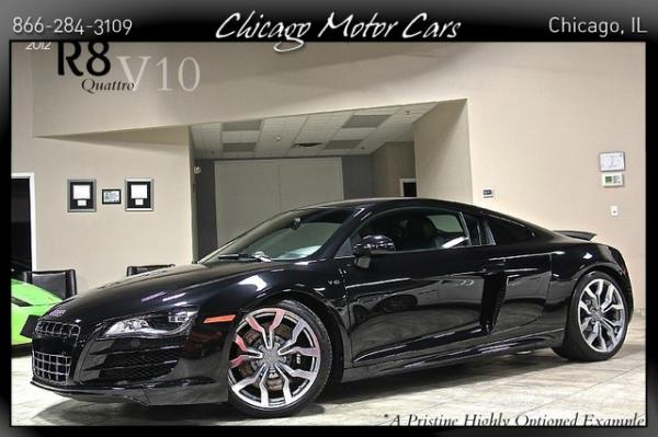 Used 2012 Audi R8 5.2L V10 for sale Sold at Chicago Motor Cars in West Chicago IL 60185 1