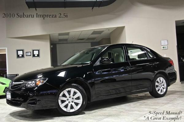 New 2010 Subaru Impreza Sedan 2.5i for sale Sold at Chicago Motor Cars in West Chicago IL 60185 1