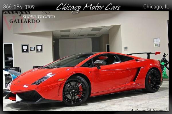 Used 2012 Lamborghini Gallardo Super Trofeo Stradale for sale Sold at Chicago Motor Cars in West Chicago IL 60185 1