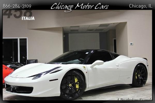 Used 2010 Ferrari 458 Italia for sale Sold at Chicago Motor Cars in West Chicago IL 60185 1