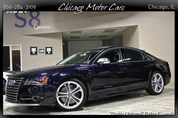 Used 2014 Audi S8 Quattro for sale Sold at Chicago Motor Cars in West Chicago IL 60185 1