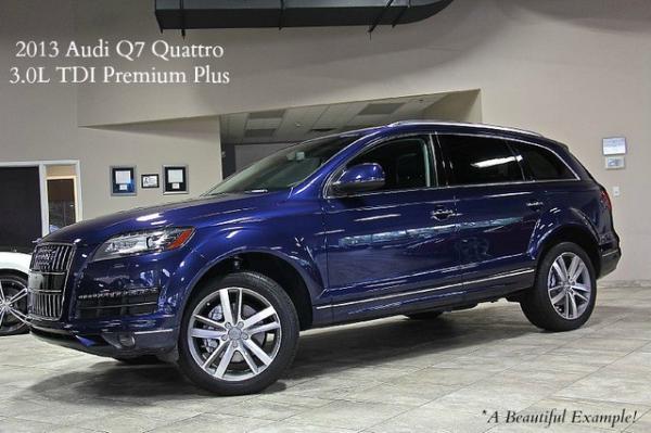 New 2013 Audi Q7 Quattro 3.0L TDI Premium Plus 3.0 quattro TDI Premium Plus for sale Sold at Chicago Motor Cars in West Chicago IL 60185 1