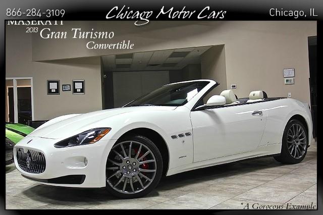 Used 2013 Maserati GranTurismo Convertible for sale Sold at Chicago Motor Cars in West Chicago IL 60185 1