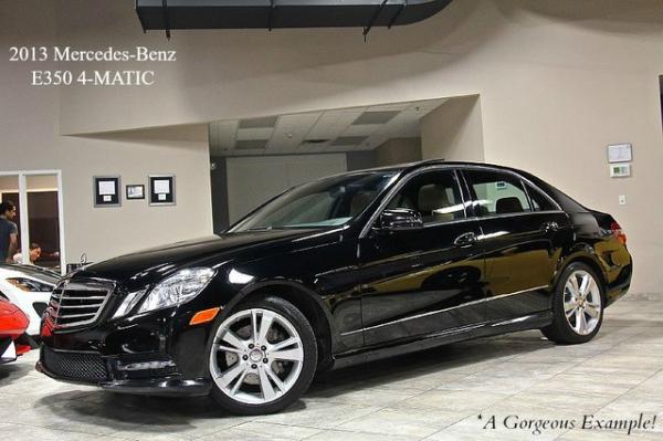 New 2013 Mercedes-Benz E350 4Matic for sale Sold at Chicago Motor Cars in West Chicago IL 60185 1