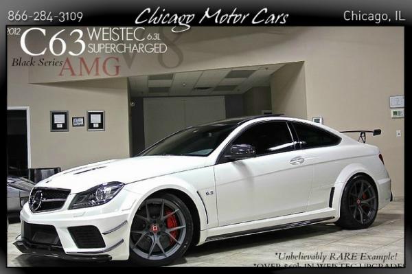 Used 2012 Mercedes-Benz C63 AMG Black Series Weistec Sup for sale Sold at Chicago Motor Cars in West Chicago IL 60185 1