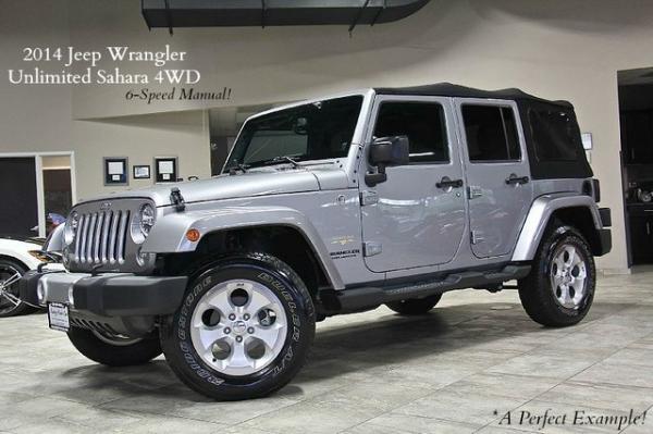 New 2014 Jeep Wrangler Unlimited Sahara 4WD for sale Sold at Chicago Motor Cars in West Chicago IL 60185 1
