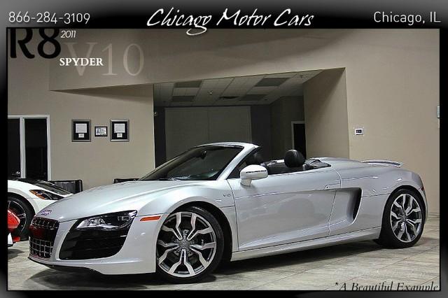 Used 2011 Audi R8 5.2L V10 for sale Sold at Chicago Motor Cars in West Chicago IL 60185 1